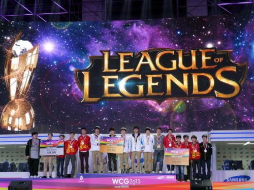 WCG2013韩国排名第一 英雄联盟CJ Blaze夺冠