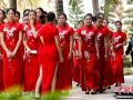 Прекрасные сотрудницы церемониальной службы Боаоского азиатского форума-2014