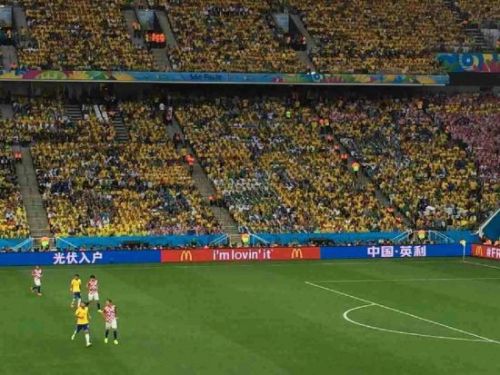 中国企业广告再借世界杯营销 每场8分钟场场都有