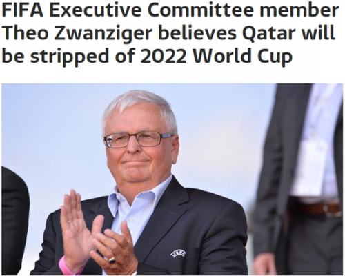 FIFA执委称卡塔尔世界杯将易主 英格兰接替举