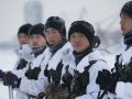 Китайские военные на границе КНР и РФ 