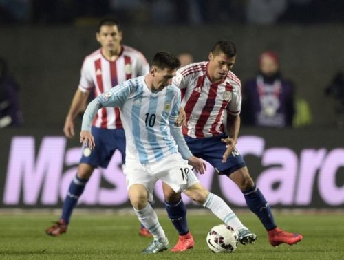 美洲杯-梅西3助攻天使2球 阿根廷6-1横扫巴拉