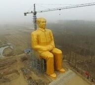 河南农村毛主席雕塑已被拆除 总造价近300万元