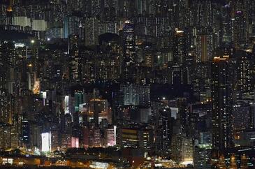 俯瞰香港楼房奇景 密集程度令人晕眩 香港房价
