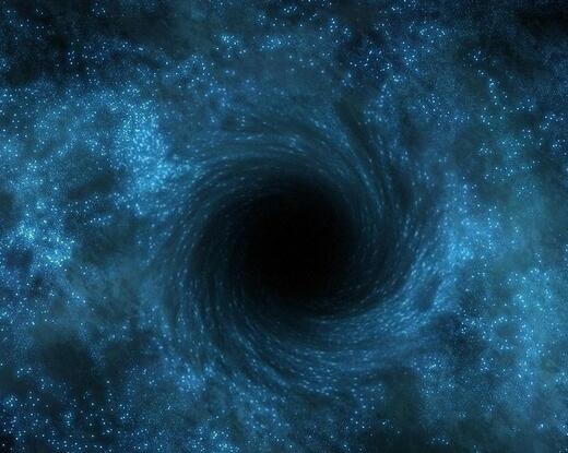 超级黑洞疯狂吞噬星云超新星系被无情撕裂 场