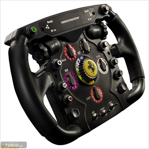 感受真实F1魅力 PS3用F1赛车方向盘仿真手柄